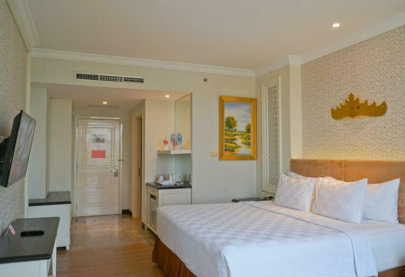 חדר דלוקס נוף לגינה, Swiss Belhotel Lampung