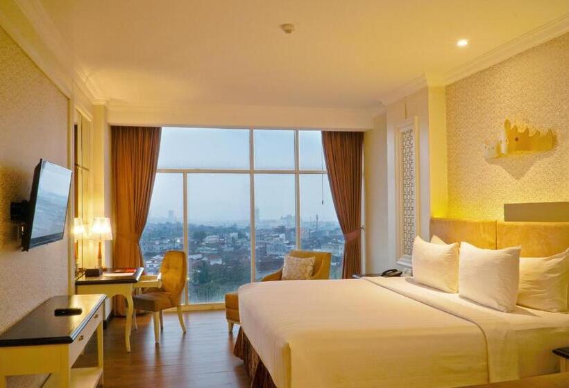 חדר דחוקס עם מיטת קינג, Swiss Belhotel Lampung