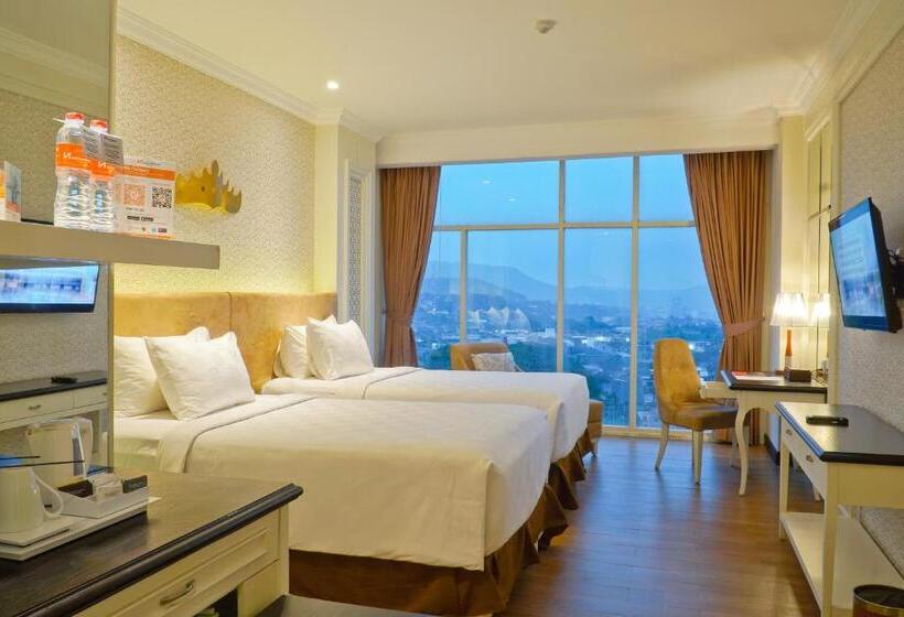 חדר דלוקס נוף לים, Swiss Belhotel Lampung