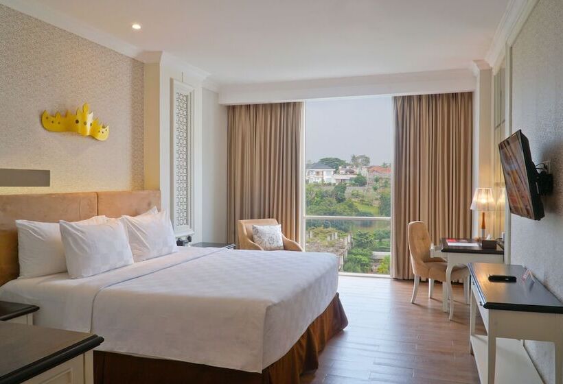 חדר דלוקס נוף לגינה, Swiss Belhotel Lampung