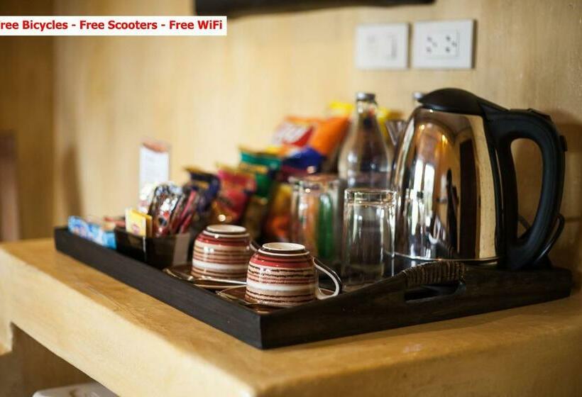 חדר דחוקס עם מיטת קינג, Baanpong Lodge