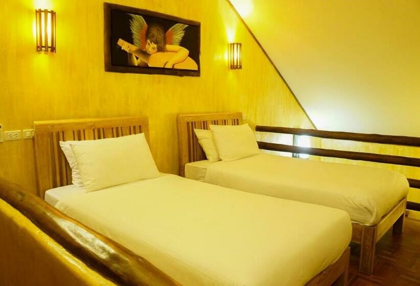 חדר דלוקס, Baanpong Lodge