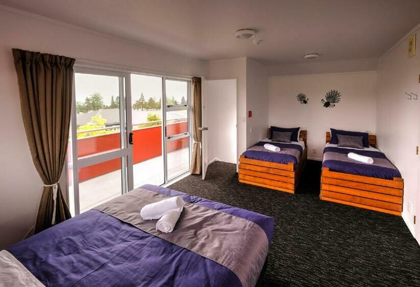 חדר סטנדרט לארבעה, Haka House Taupo