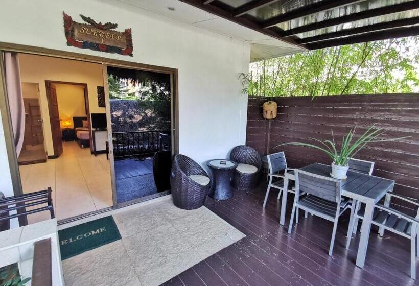 וילה דלוקס חדר שינה 1, Baan Sukreep Resort