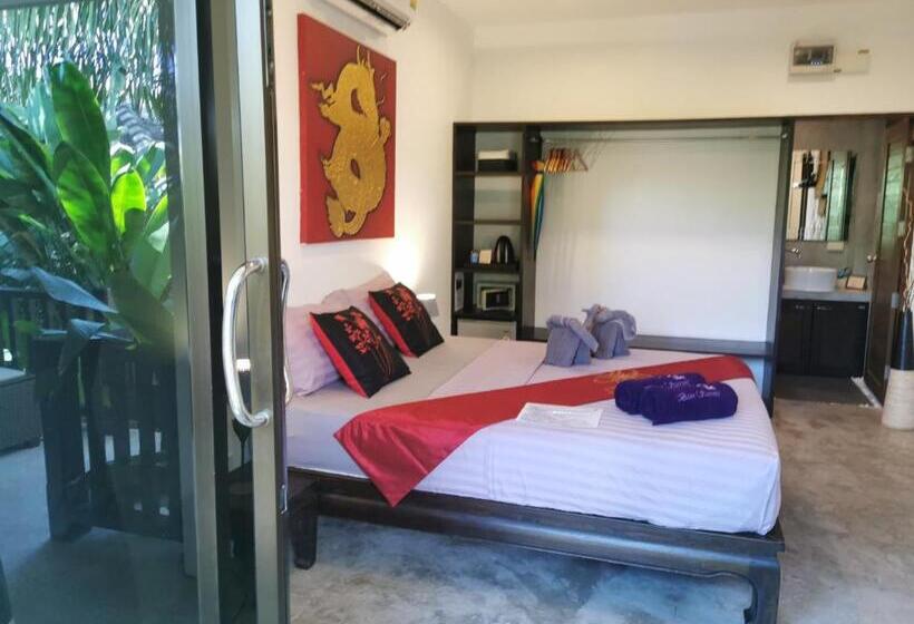 חדר דלוקס, Baan Sukreep Resort