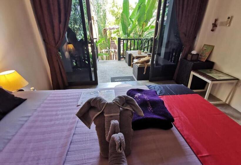 חדר דלוקס, Baan Sukreep Resort