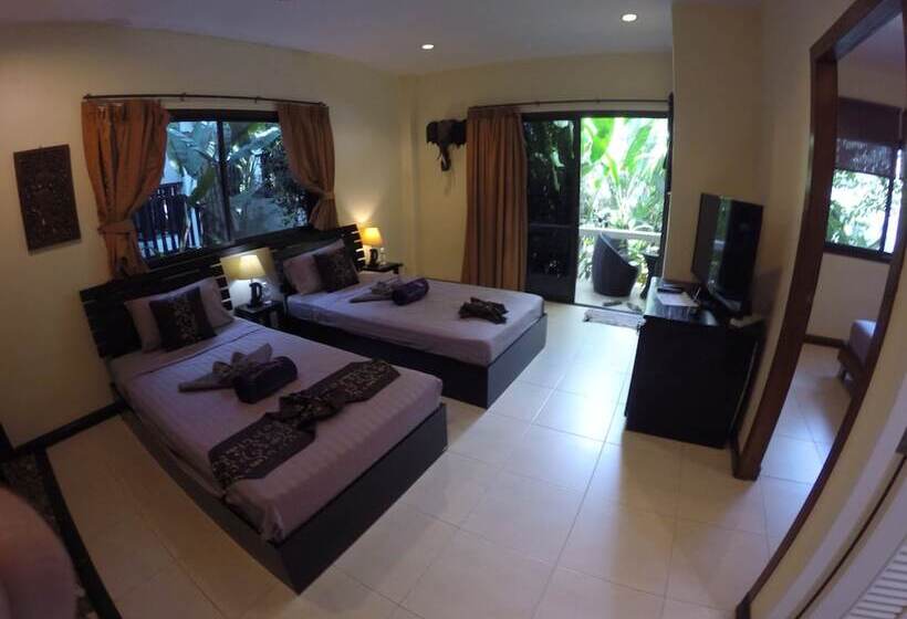 וילה דלוקס 2 חדרים, Baan Sukreep Resort