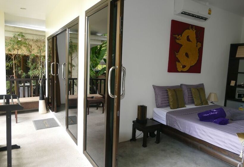 חדר דלוקס, Baan Sukreep Resort