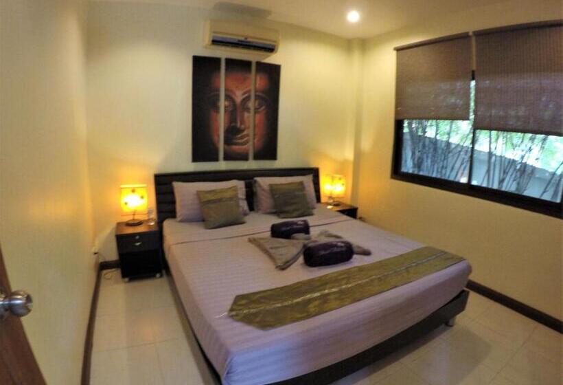 וילה דלוקס חדר שינה 1, Baan Sukreep Resort