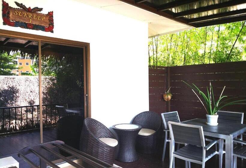 וילה דלוקס חדר שינה 1, Baan Sukreep Resort