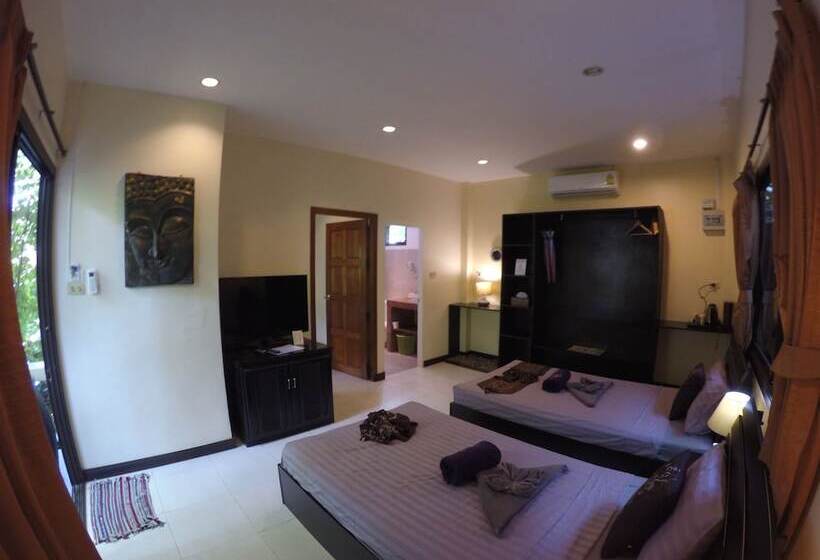 וילה דלוקס 2 חדרים, Baan Sukreep Resort