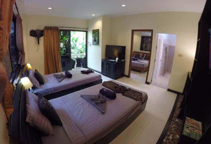 וילה דלוקס 2 חדרים, Baan Sukreep Resort