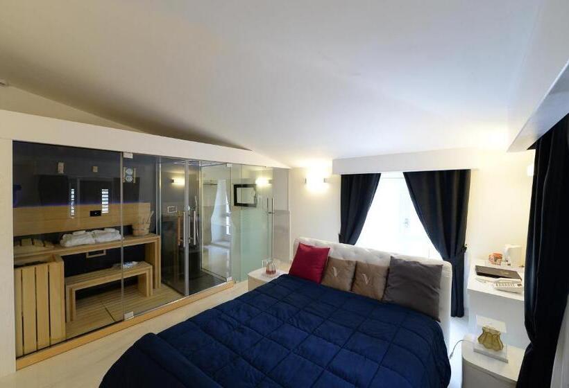 חדר סטנדרט עם ג'קוזי, Villa Minieri Resort & Spa