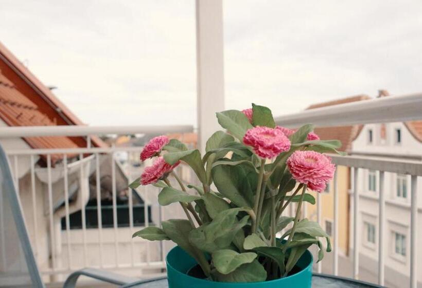 דירה בת חדר שינה 1 עם מרפסת, Vienna Airport Residences