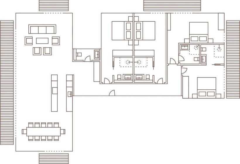 Апартаменты 1 Спальня с Видом, Boutique Hotel Das Rivus