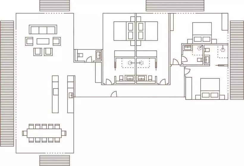 景色の見える一ベッドルームアパートメント, Boutique Hotel Das Rivus
