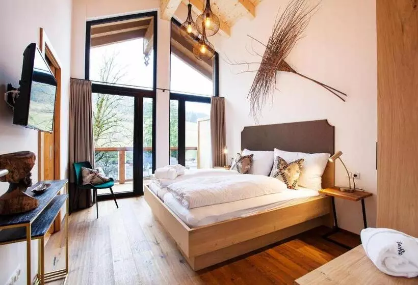 景色の見える一ベッドルームアパートメント, Boutique Hotel Das Rivus