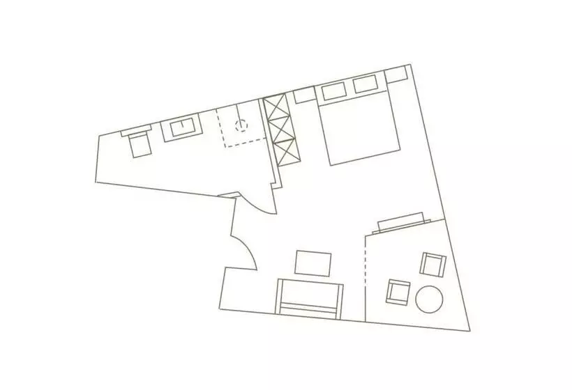 バルコニー付きジュニアスイート, Boutique Hotel Das Rivus