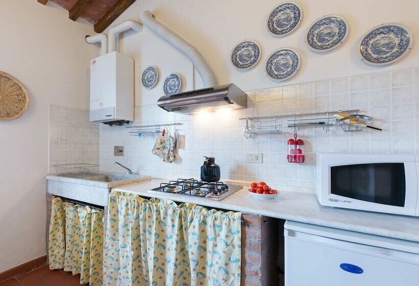 דירת חדר עם טרסה, Agriturismo Le Fontanacce