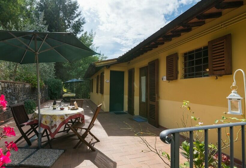 דירת חדר עם טרסה, Agriturismo Le Fontanacce