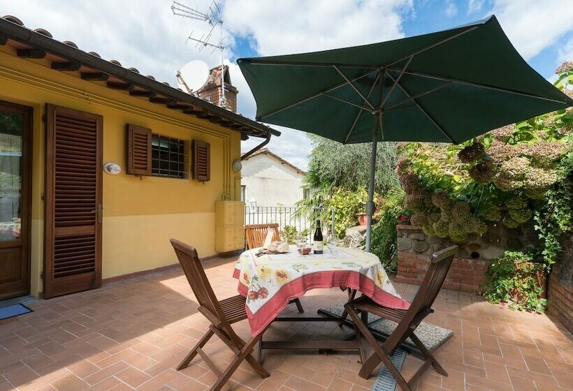 דירת חדר עם טרסה, Agriturismo Le Fontanacce