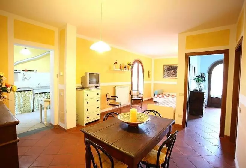１ベッドルームのデラックスアパートメント, Agriturismo Le Fontanacce