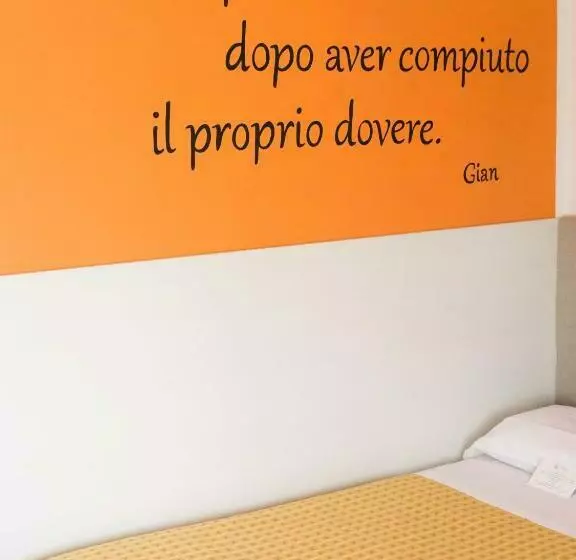 スタンダードシングルルーム, Albergo Zoello Je Suis