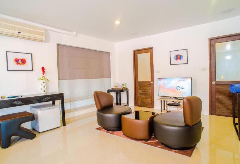 豪华两卧套房, Baan Bophut Beach Hotel Samui