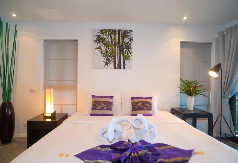 스탠다드 룸 바다 전망, Baan Bophut Beach Hotel Samui