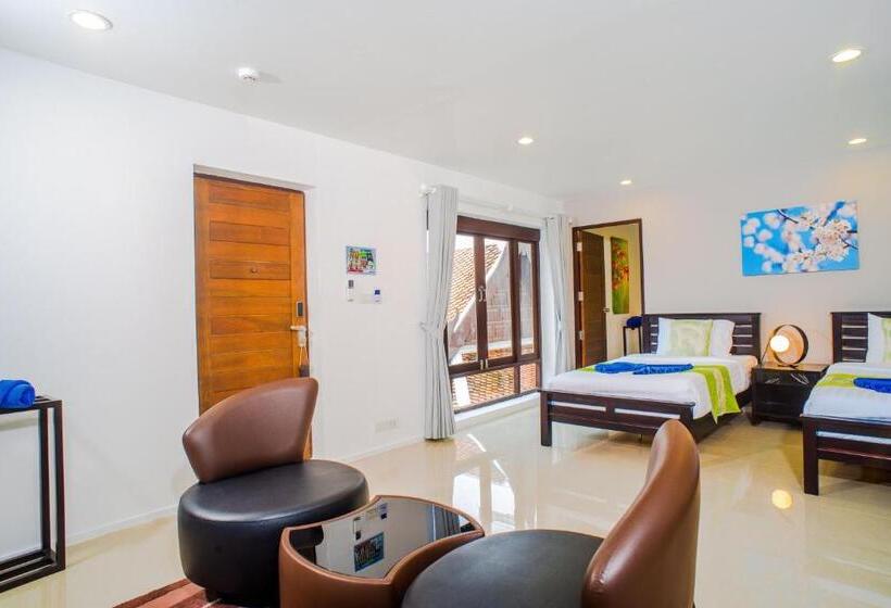 2 베드룸 디럭스 스위트, Baan Bophut Beach Hotel Samui