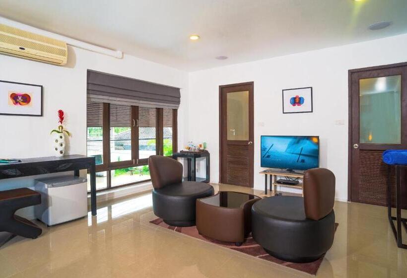 豪华两卧套房, Baan Bophut Beach Hotel Samui