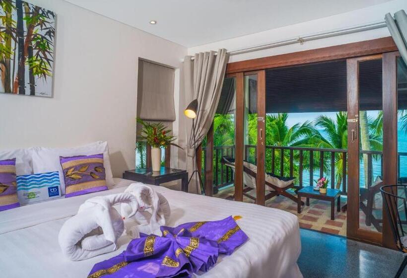스탠다드 룸 바다 전망, Baan Bophut Beach Hotel Samui