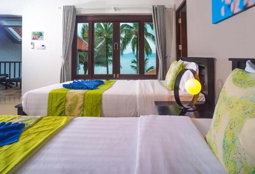 2 베드룸 디럭스 스위트, Baan Bophut Beach Hotel Samui