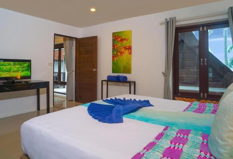 豪华两卧套房, Baan Bophut Beach Hotel Samui