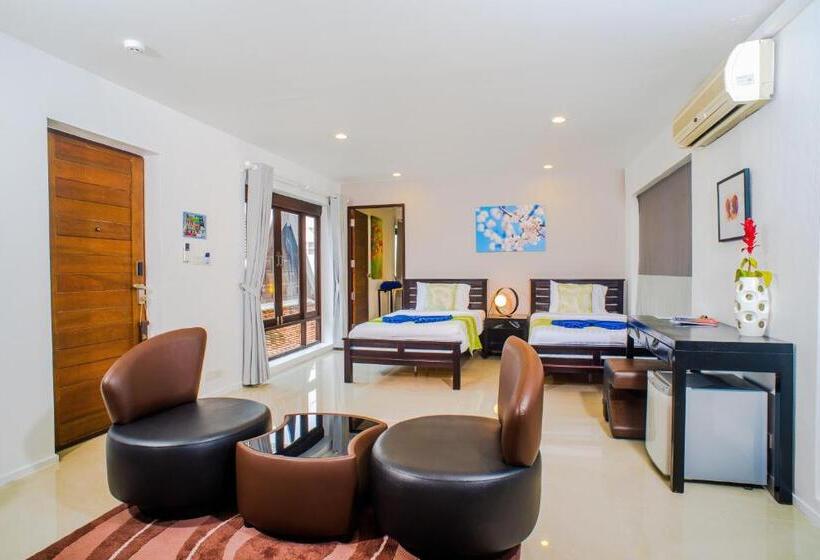 豪华两卧套房, Baan Bophut Beach Hotel Samui