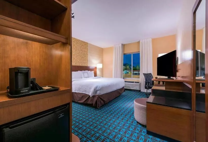 キングサイズベッドのスタンダードルーム, Fairfield Inn By Marriott Afton Star Valley