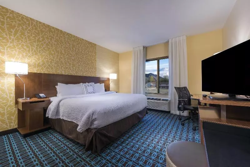 キングサイドベッドのスタンダードワンルーム, Fairfield Inn By Marriott Afton Star Valley