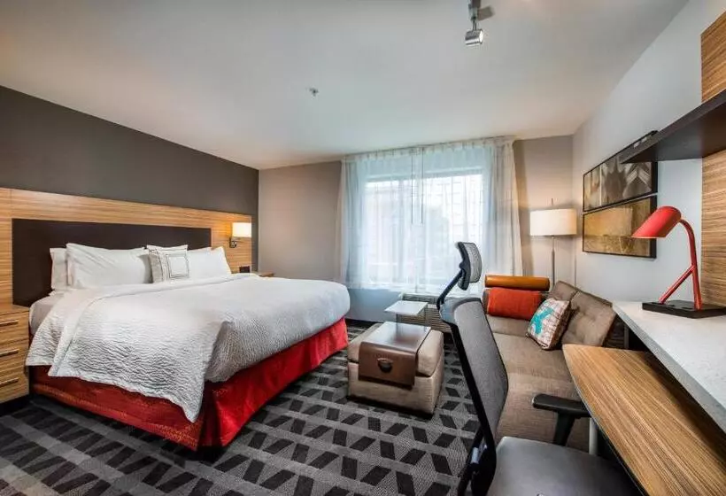 キングサイドベッドのスタンダードワンルーム, Towneplace Suites By Marriott Waco South