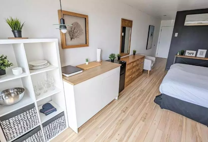 キングサイドベッドのスタンダードワンルーム, Auberge De Nos Aieux