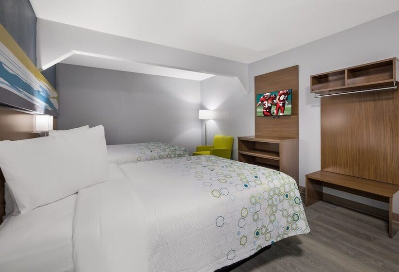 キングサイドベッドのスタンダードワンルーム, Hometowne Studios By Red Roof Orange, Tx