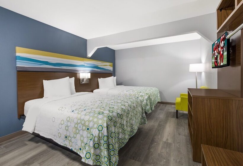 キングサイドベッドのスタンダードワンルーム, Hometowne Studios By Red Roof Orange, Tx