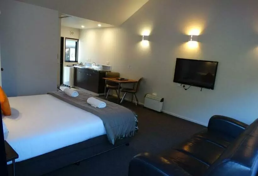 Standard-studio Parveke, Alpine Glacier Motel