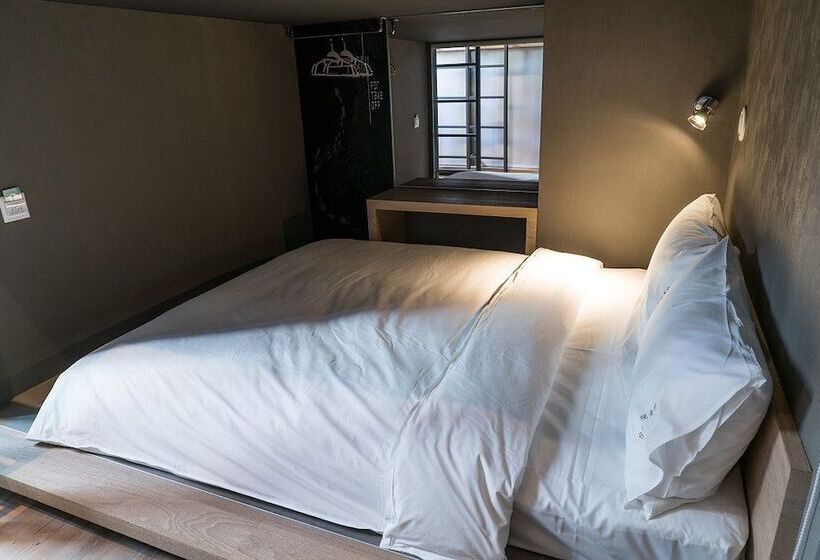 تختخواب در اتاق مشترک, Taipei Discover Hostel