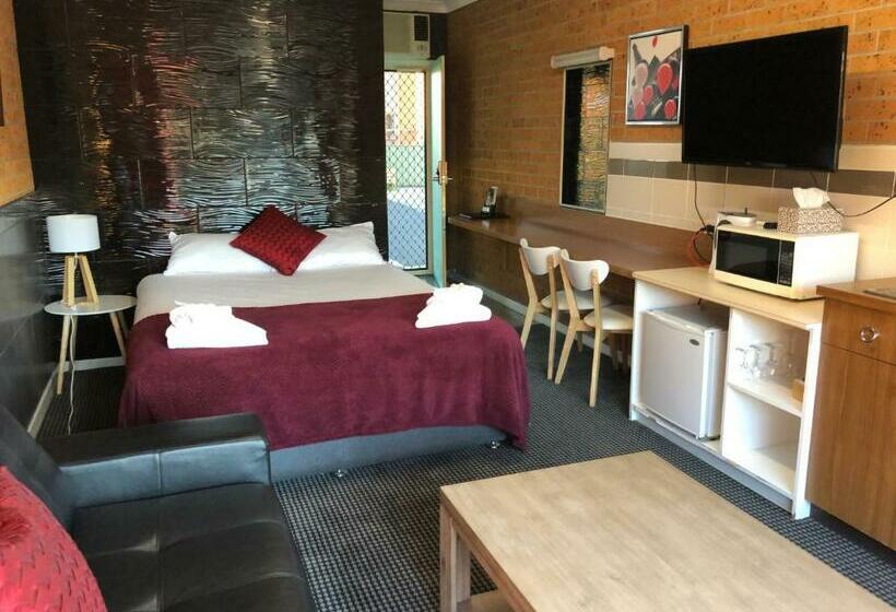 غرفة ديلوكس, Tamworth Central Motel
