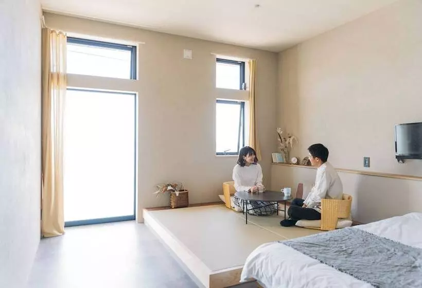 اتاق استاندارد با چشمانداز دریا, Nagasaki House Burabura