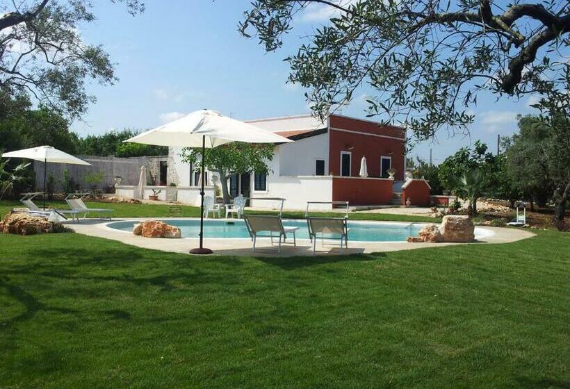 חדר סטנדרט לשלושה עם נוף לבריכה, B&b Villa Giorgia