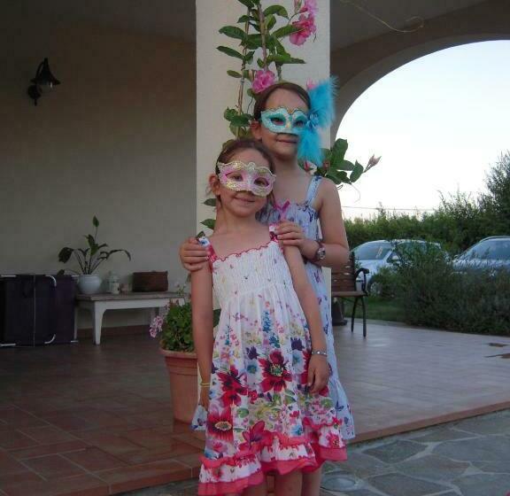 带花园景观的标准三人间, Agriturismo Ai Carpini