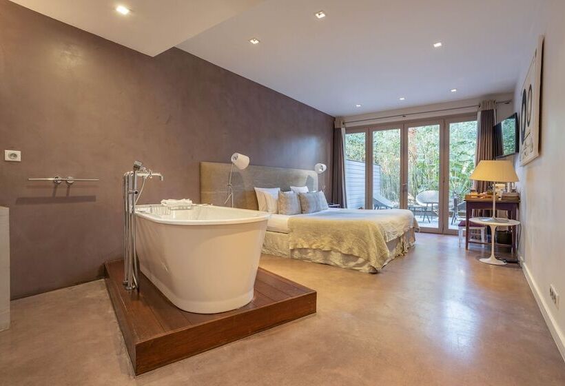 Quarto standart vista jardim, Cote Sable