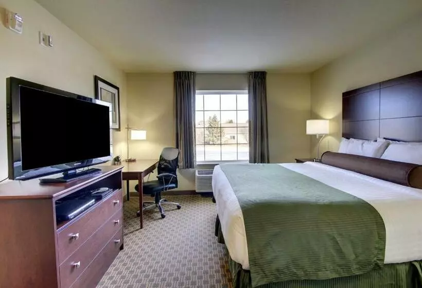 キングサイズベッドのスタンダードルーム, Cobblestone Inn & Suites  Hartington