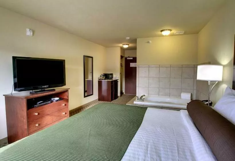 キングサイズベッドのスタンダードルーム, Cobblestone Inn & Suites  Hartington